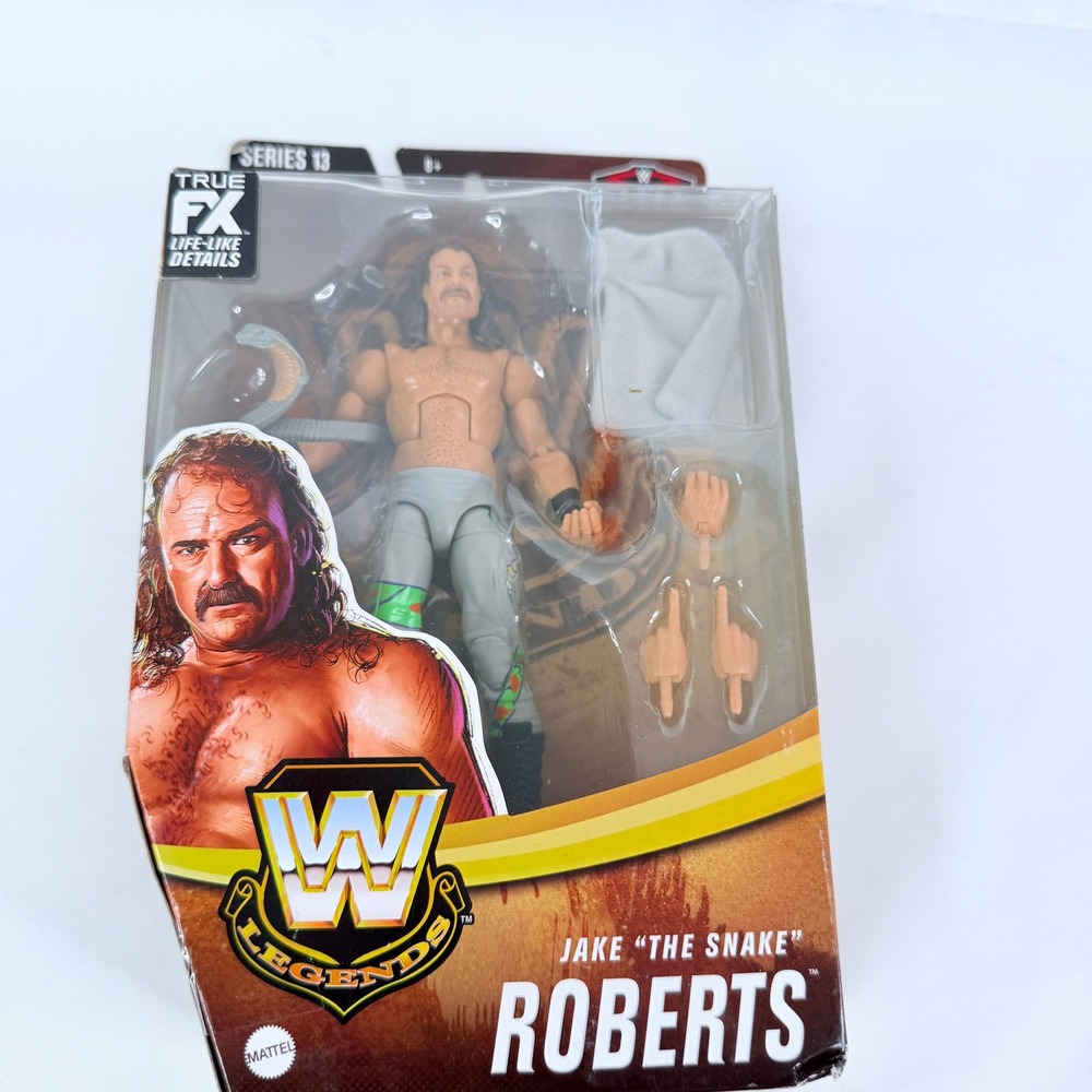 Mattel WWE Legends Series 13 Jake The Snake Roberts Elite Action Figure GRK82